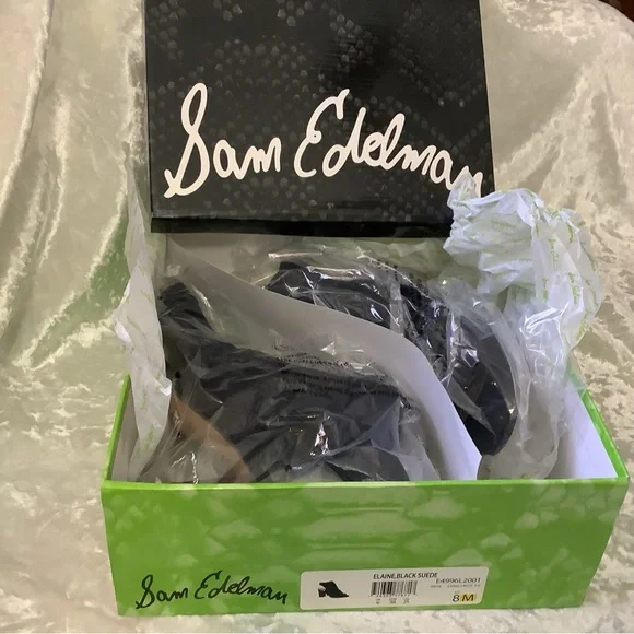 New Sam Edelman Elaine Fringe 8 Heels - Picture 8 of 15